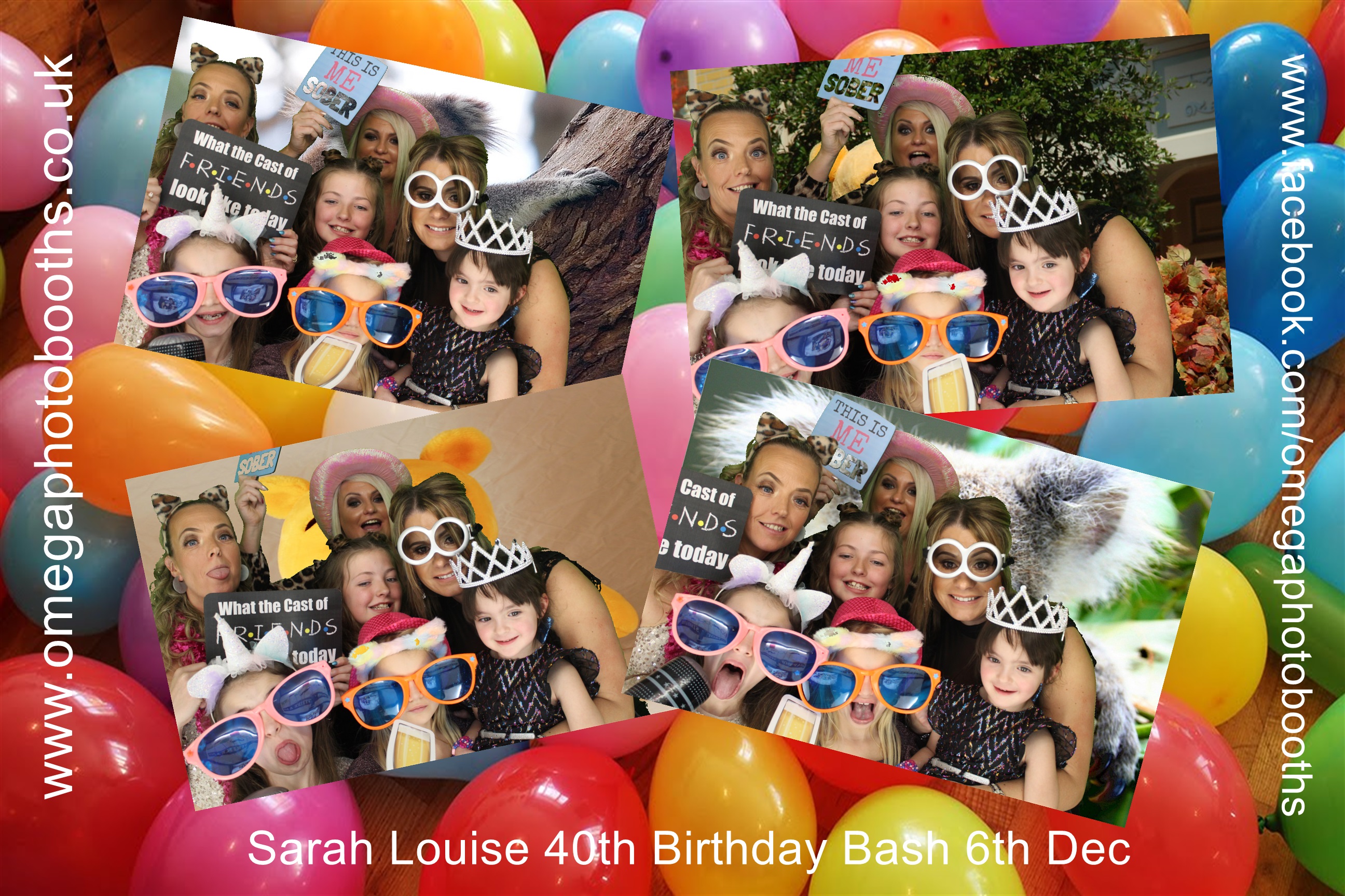 Sarah Louise 40th  | View more photos from the event at gallery.omegaphotobooths.co.uk/u/Omega-Photobooths/Sarah-Louise-40th